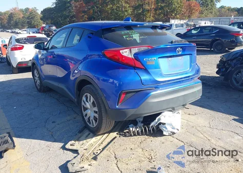 2019 Toyota C-Hr Le z USA, uszkodzony, nr VIN NMTKHMBX8KR084831